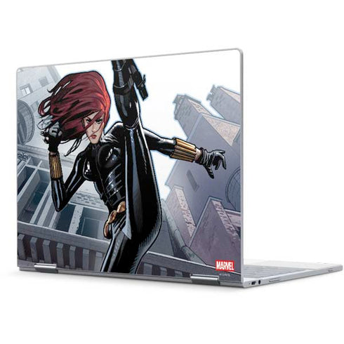 Marvel Black Widow High Kick Pixelbook Skin